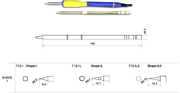 T12-I Soldering Tip - Click Image to Close